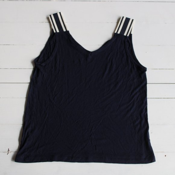 Banana Republic Nautical Navy Tank Top - Picture 5 of 5